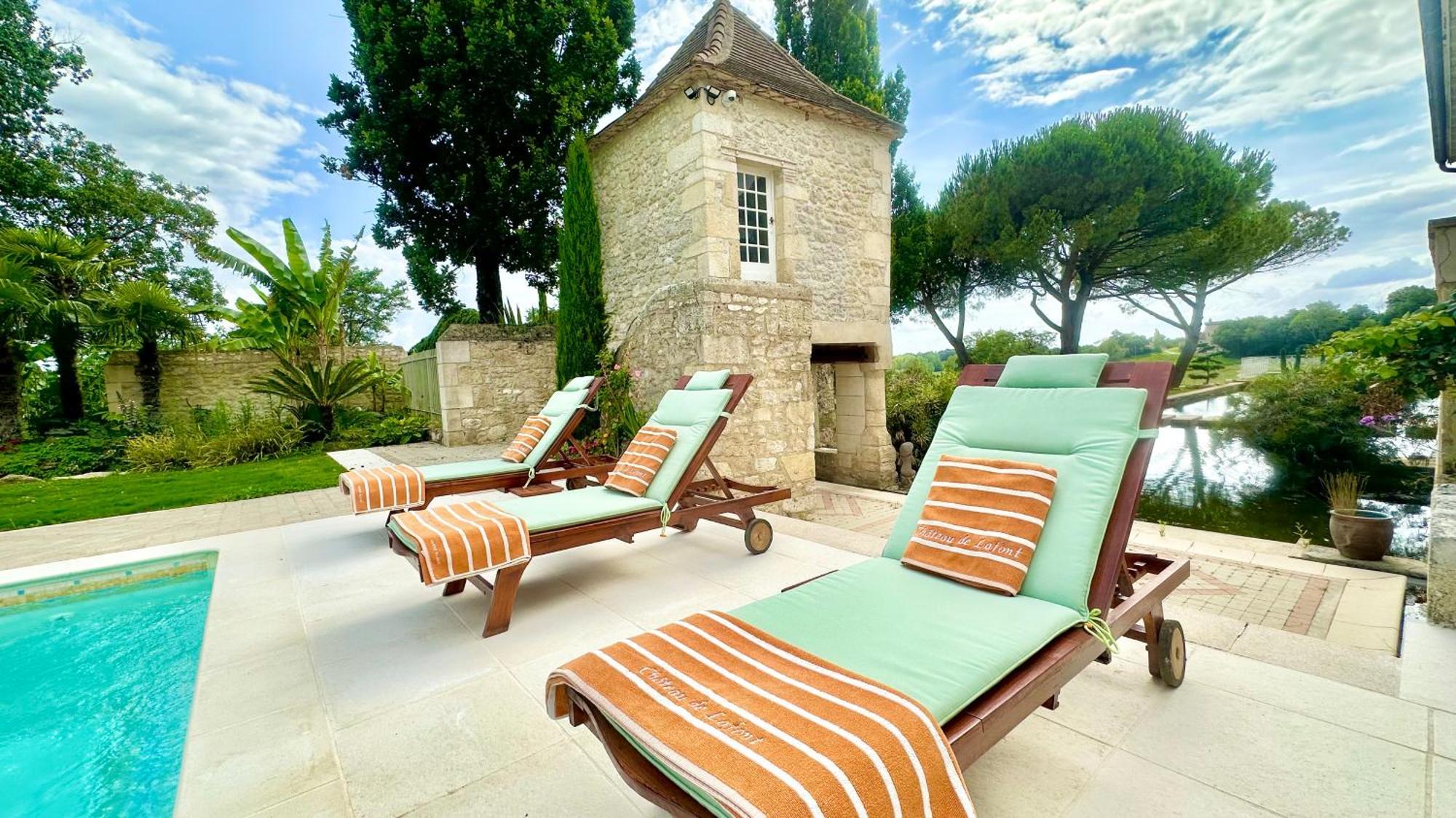 Saint-Vivien  Chateau De Lafont Suites מראה חיצוני תמונה